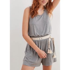Aerie Cozy Grey Romper
